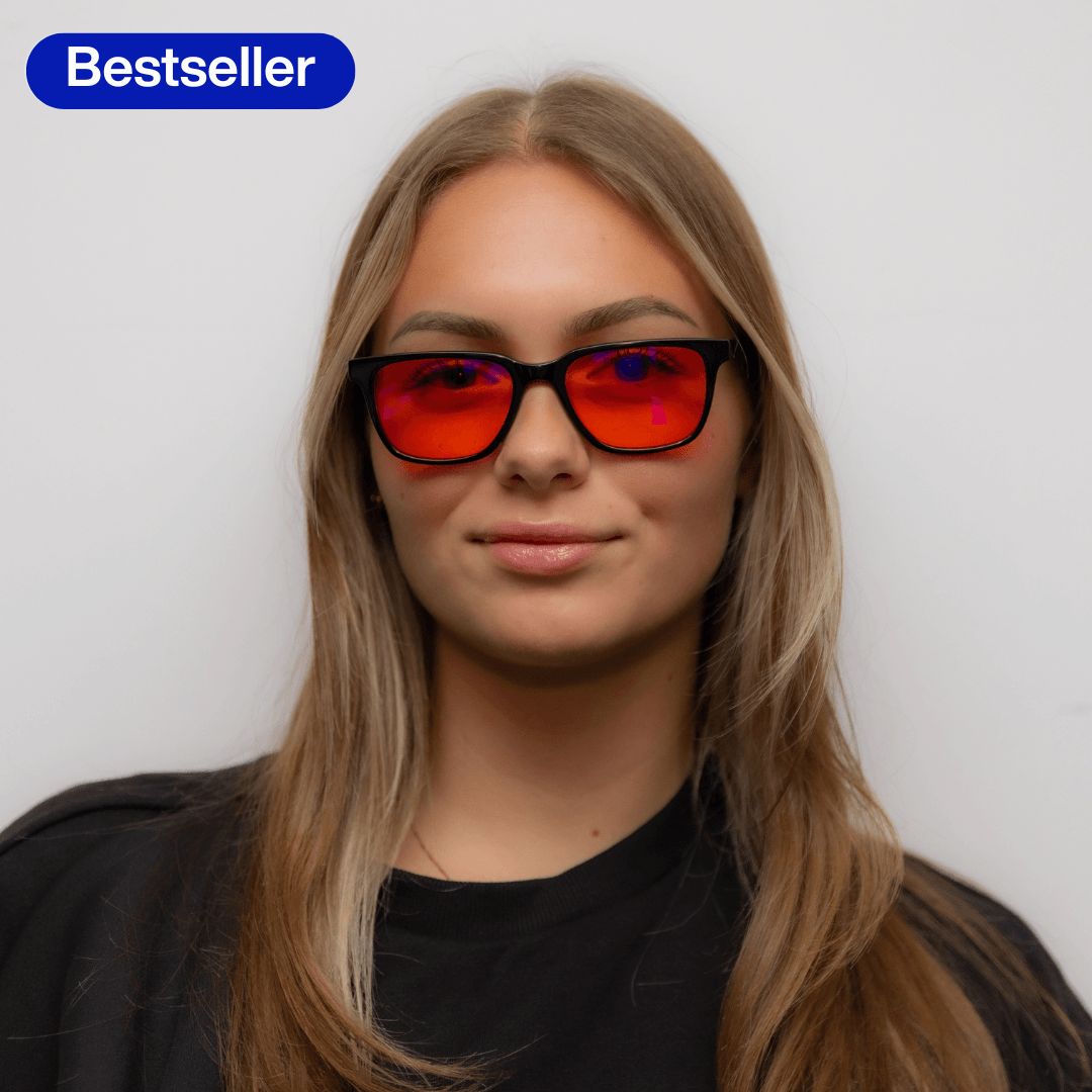 Alina Blauw Licht Bril - M