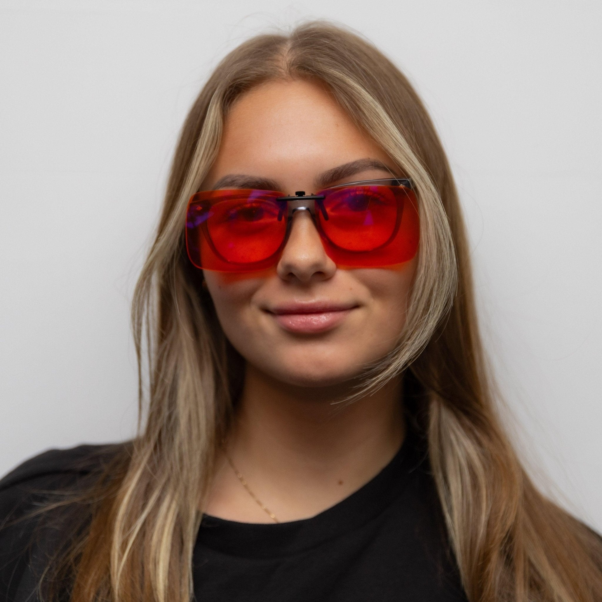 Blauw Licht Clip - On - Alinastore