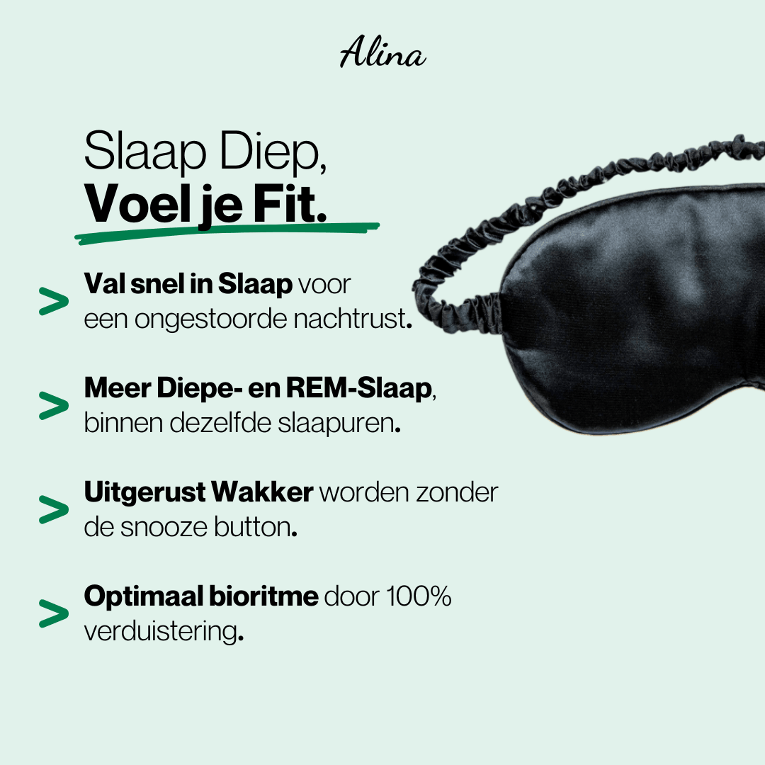 Gratis Zijde Slaapmasker - Alinastore