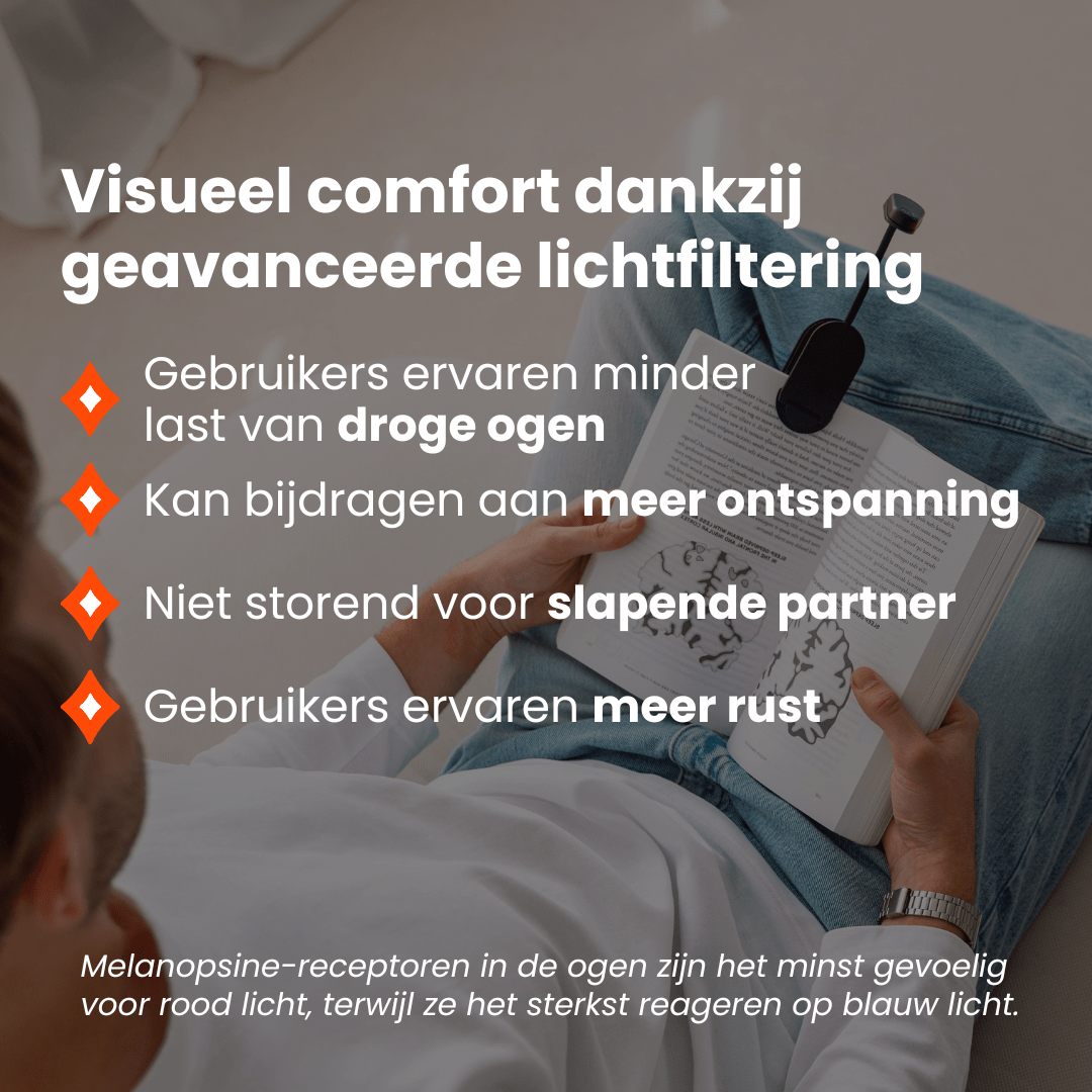 Rood Licht Leeslamp - Alinastore