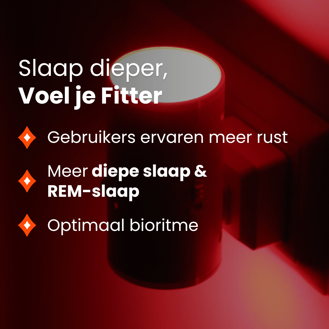 Roodlichtlamp met Sensor - Alinastore