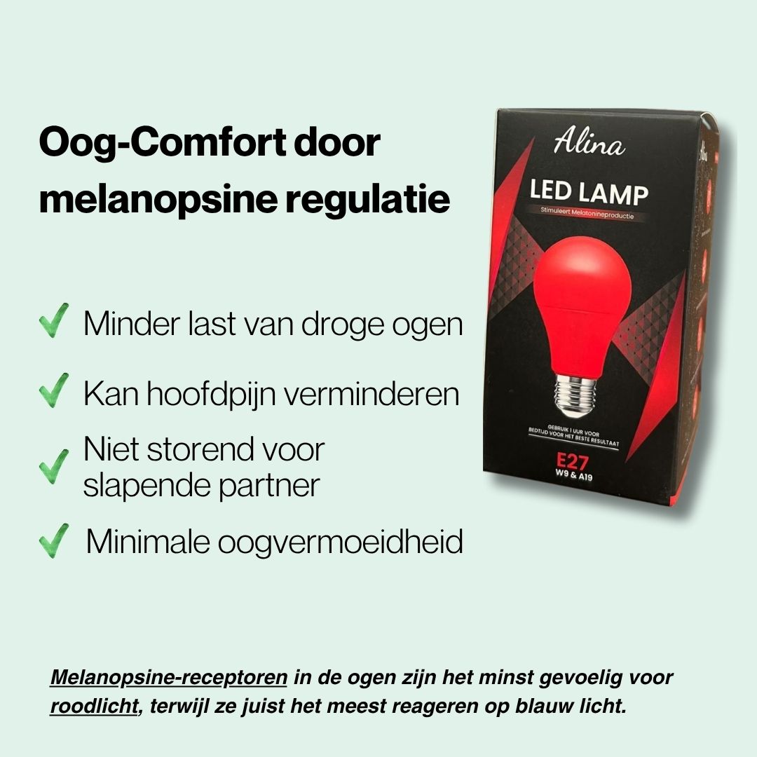 Alina Rood lichttherapie lamp