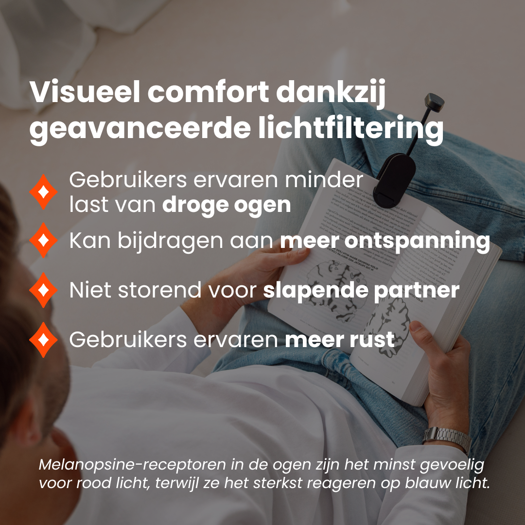 Rood Licht Leeslamp