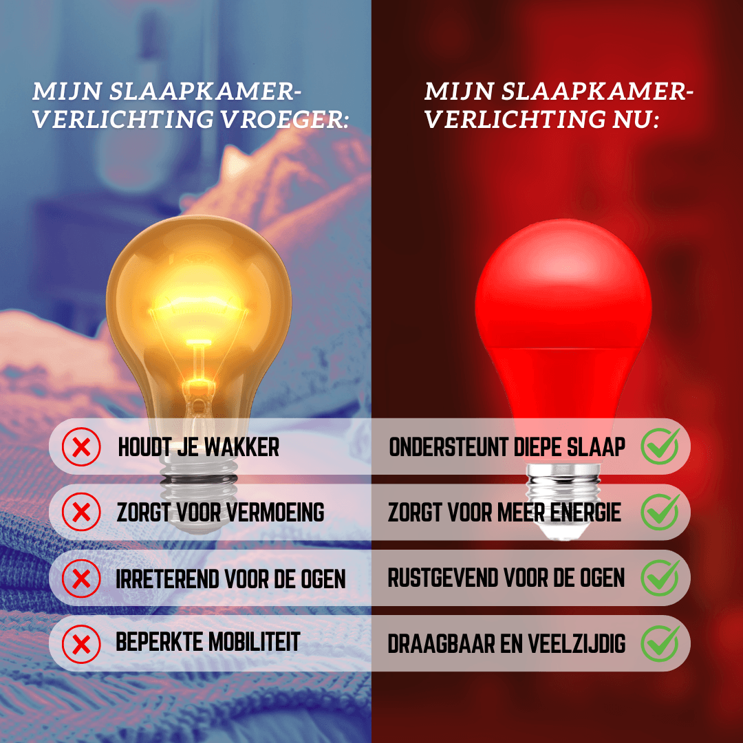 Rood Licht Lamp - Alinastore